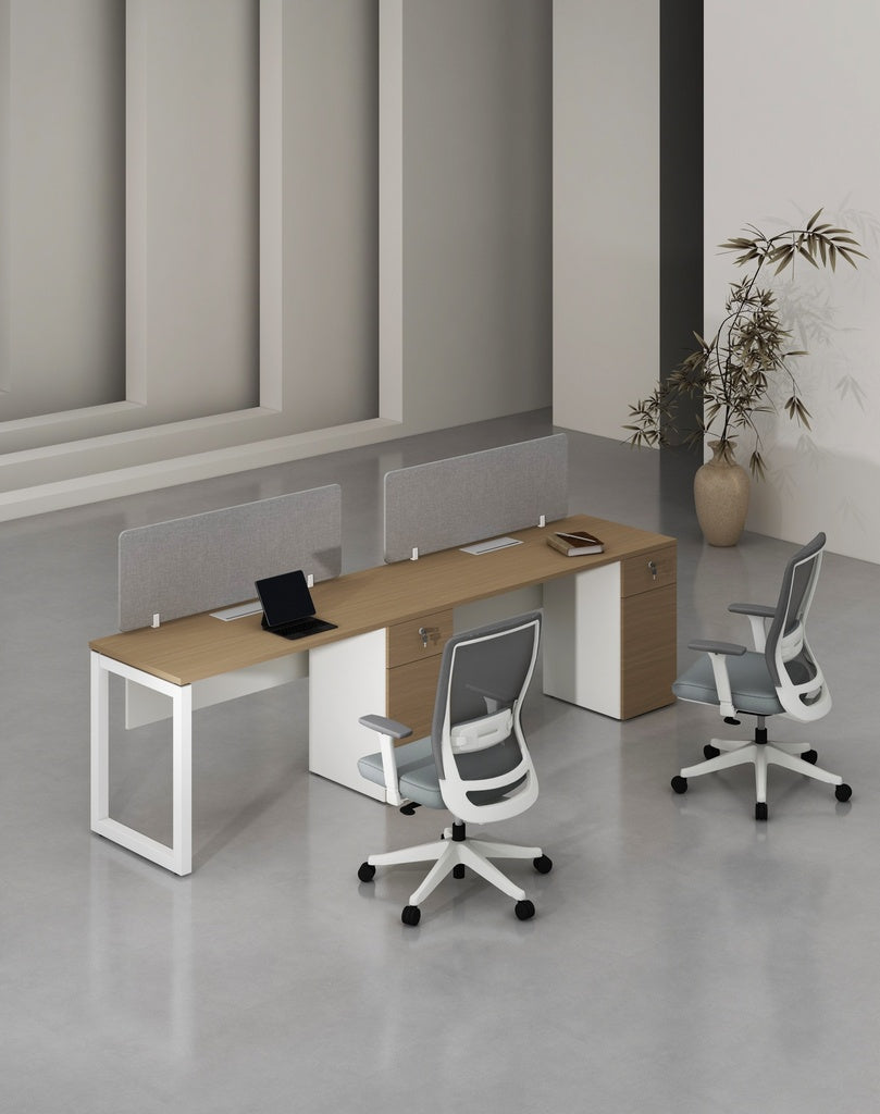 Base Series - Single Side WS (2pax) with Pedestal (1D+1F)