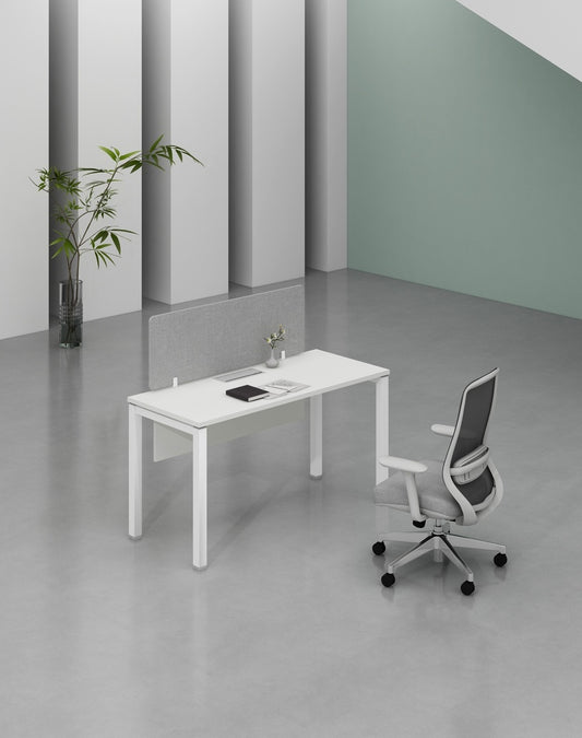Base Series- Single side one person workstation (Straight leg)