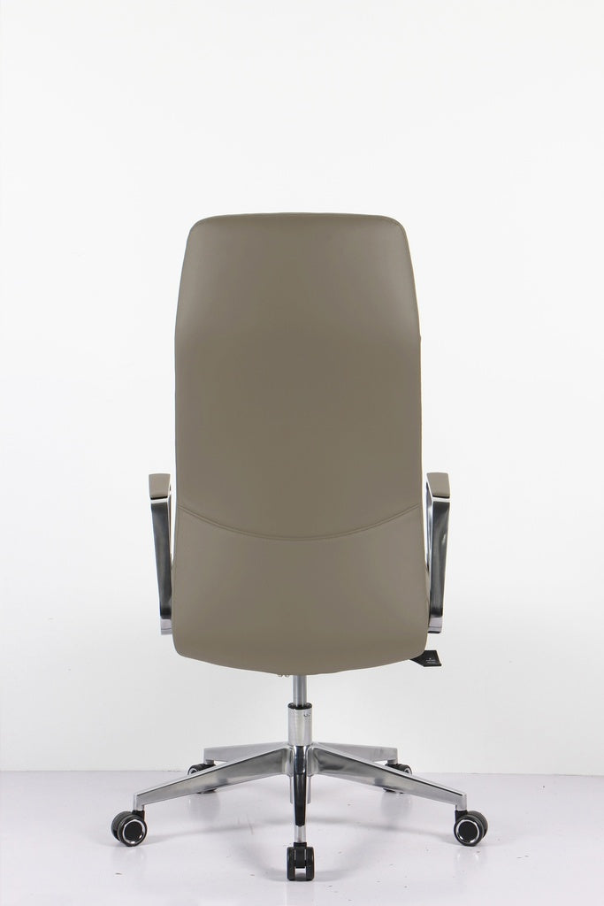 ETHAN PU Leather High Back Chair