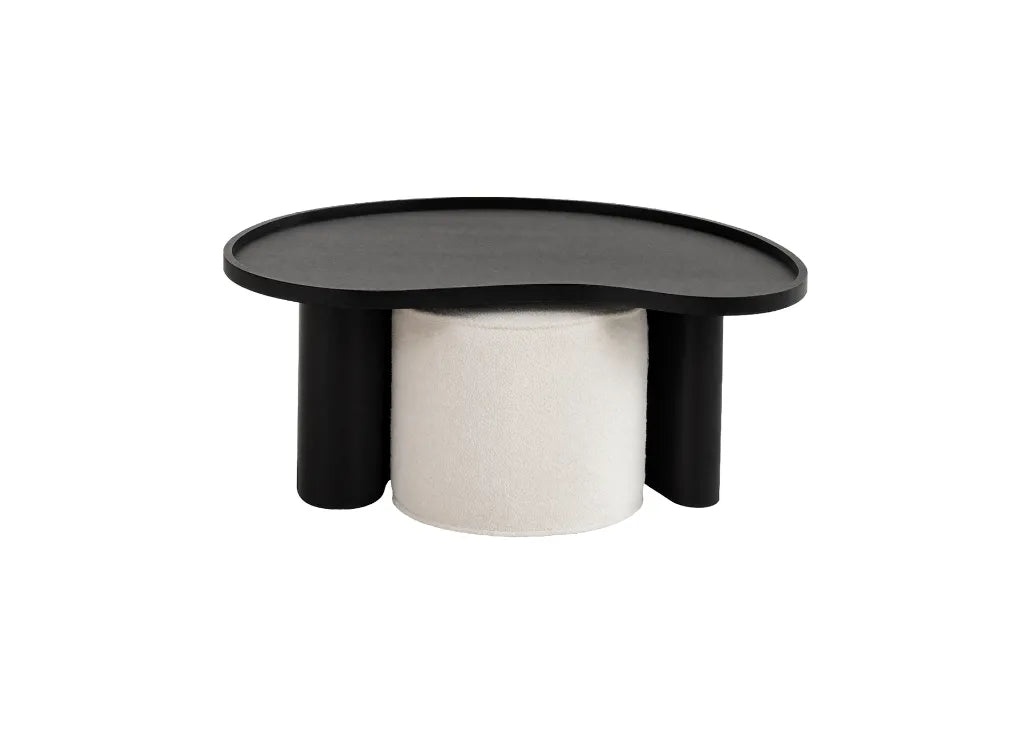 Grid Coffee table with ottoman