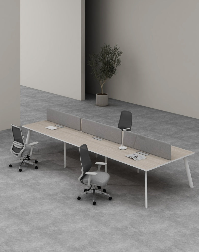 Agile 2 Series - Double side workstation (Cluster of 6)