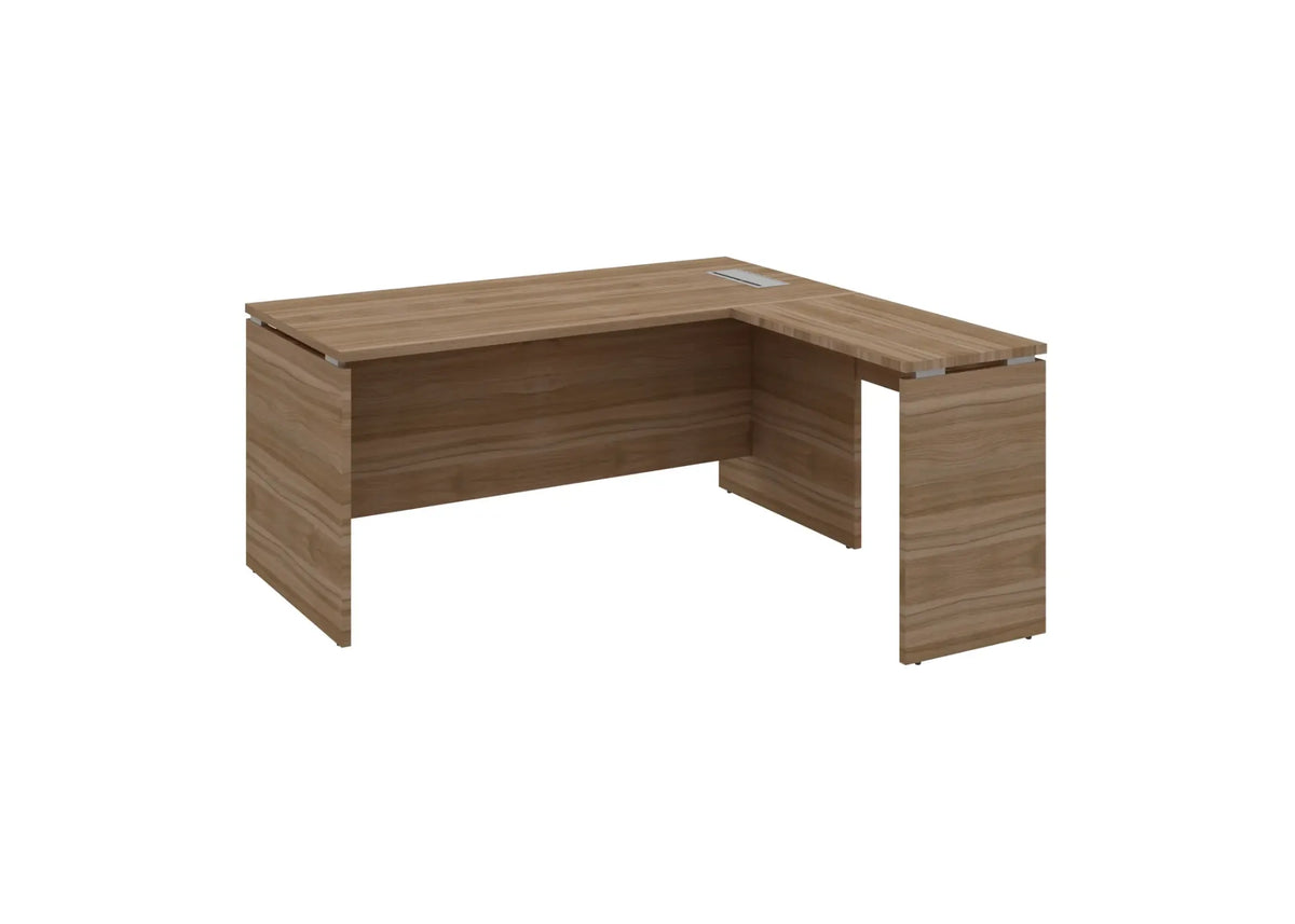 Avitar L-shaped Manager Table with Side return