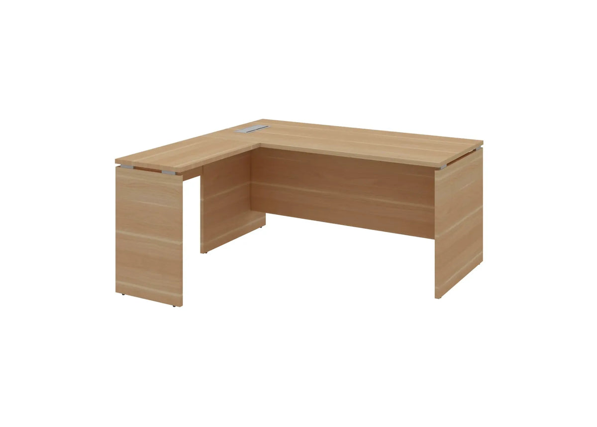 Avitar L-shaped Manager Table with Side return