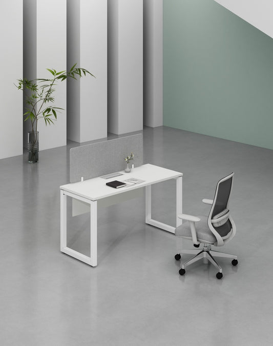 Base Series- Single side one person workstation (Loop leg)