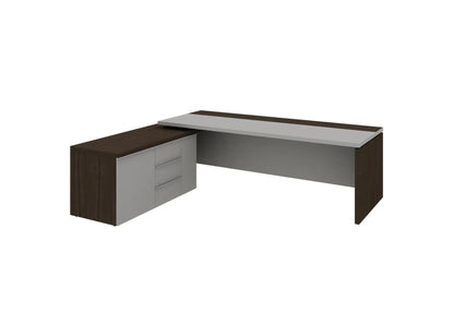Bofei L-shaped Executive Table with Storage