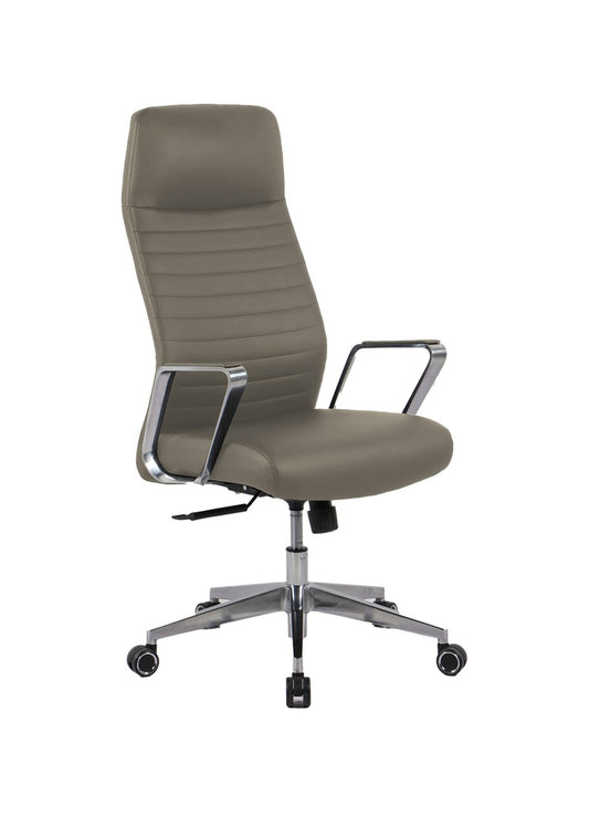ETHAN PU Leather High Back Chair