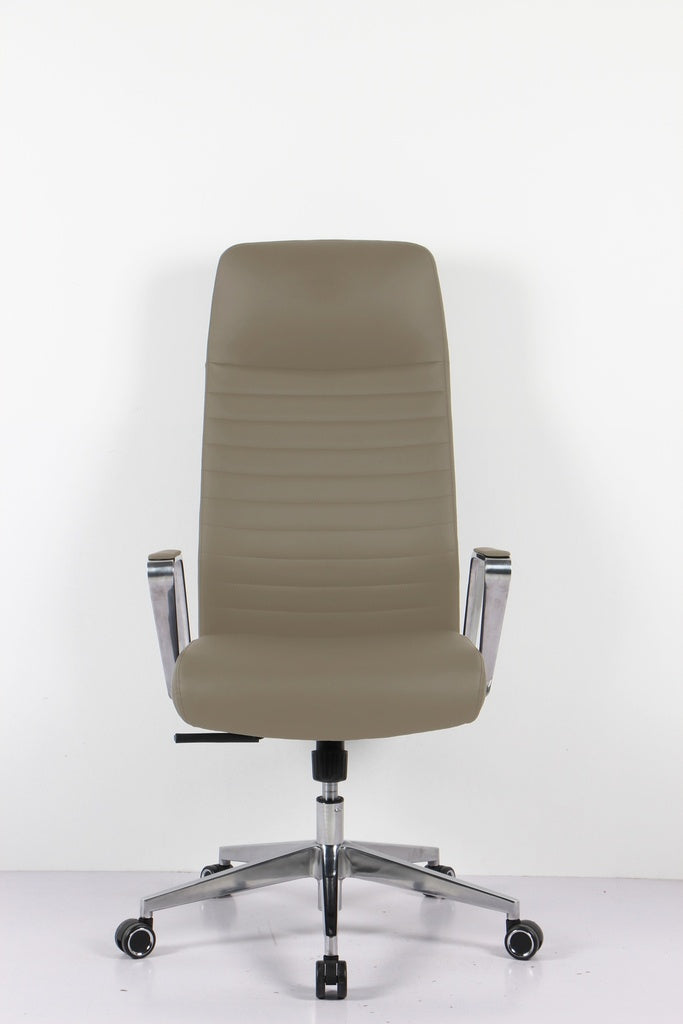 ETHAN PU Leather High Back Chair