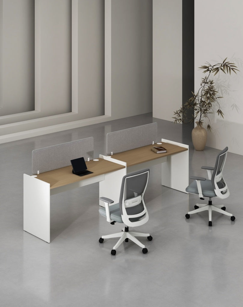 Feta Series - Single side workstation (Cluster of 2)