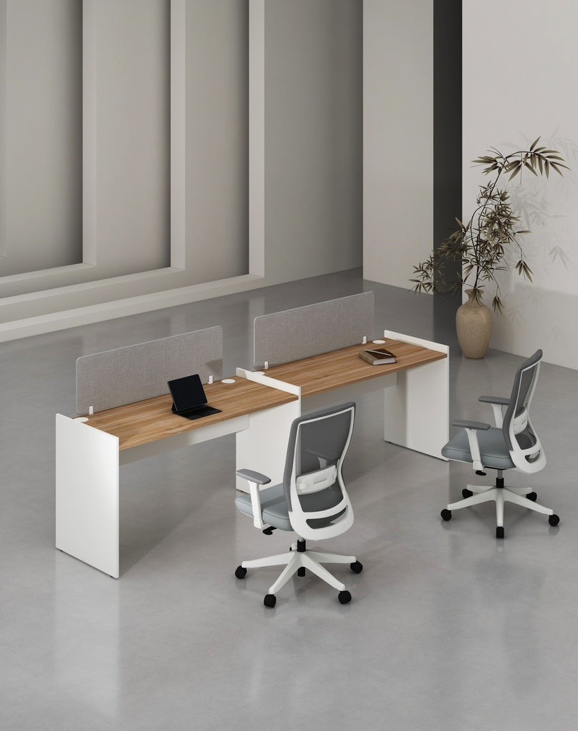 Feta Series - Single side workstation (Cluster of 2)