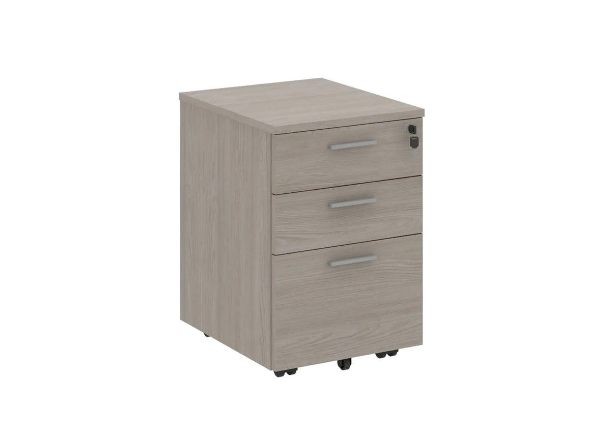 Stoa 3-Drawer Mobile Pedestal A
